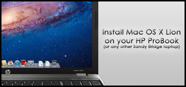 Install Mac Os X On Hp Probook 4540s Ram